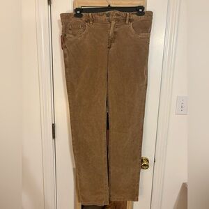 ROWM men’s tan corduroy pants 34x34